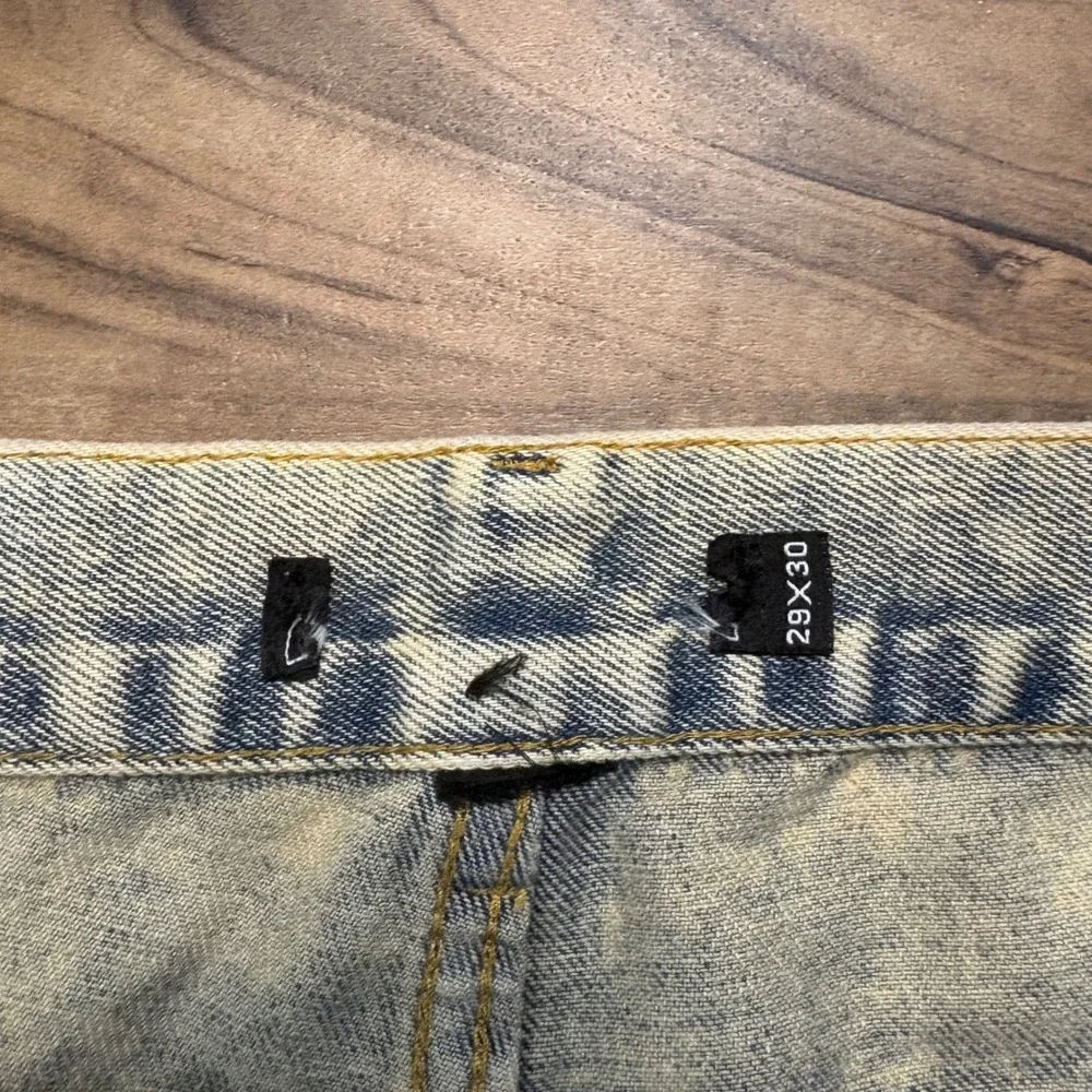 Vintage Y2K PacSun Baggy Carpenter Jeans Mens 32x30 Double Knee Denim Workwear